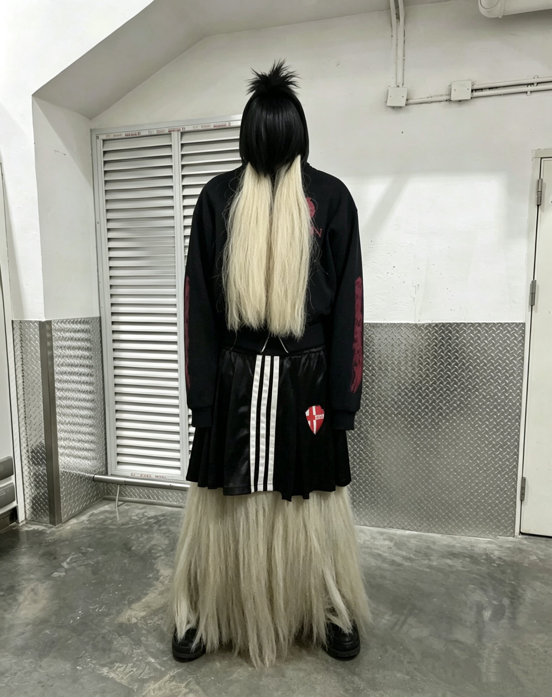 “Vector“ Integrated Deconstructed Skirt-Pants